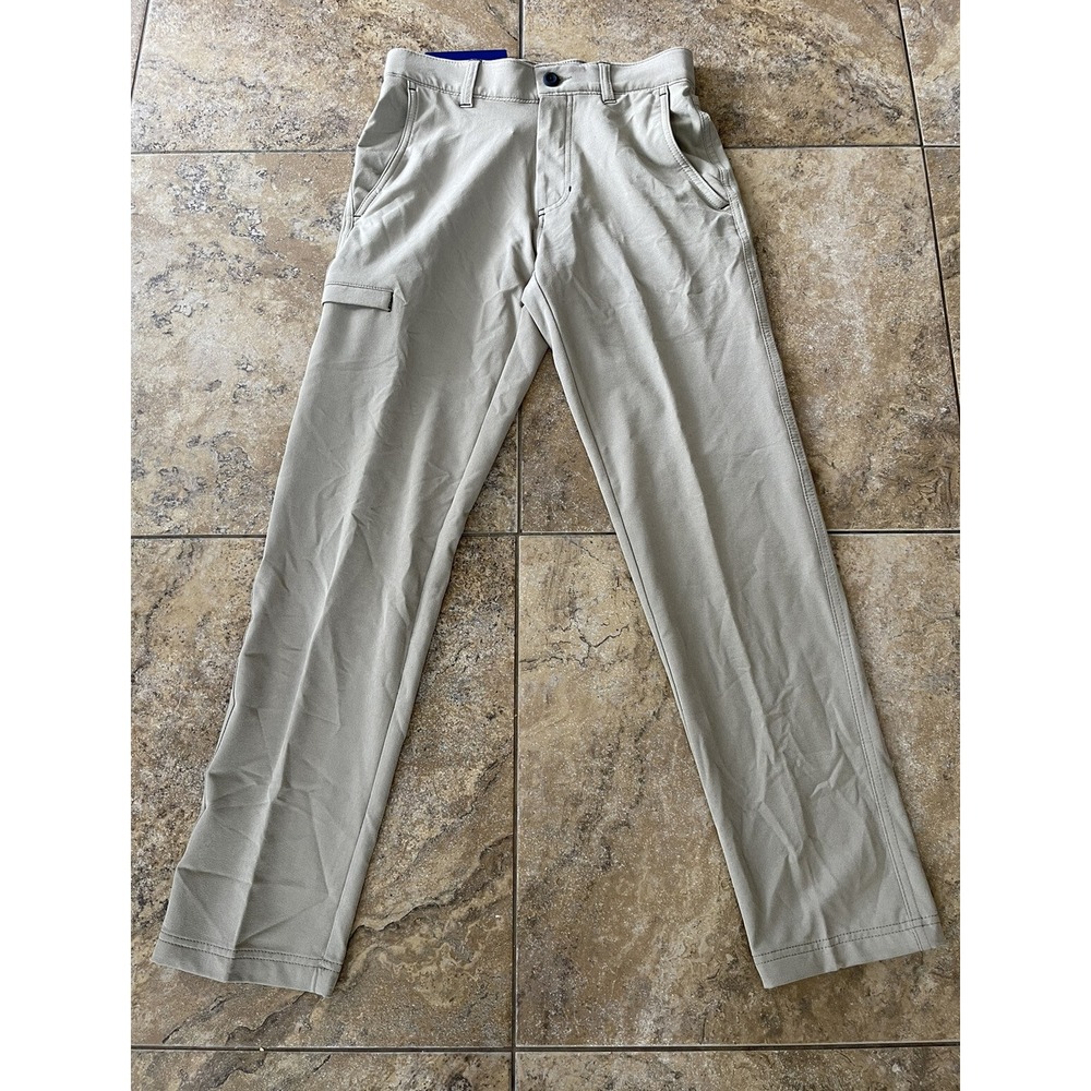 Haggar Men's Active Series Slim-fit Straight  Flat Front Urban Pant 28X30 - Picture 4 of 8